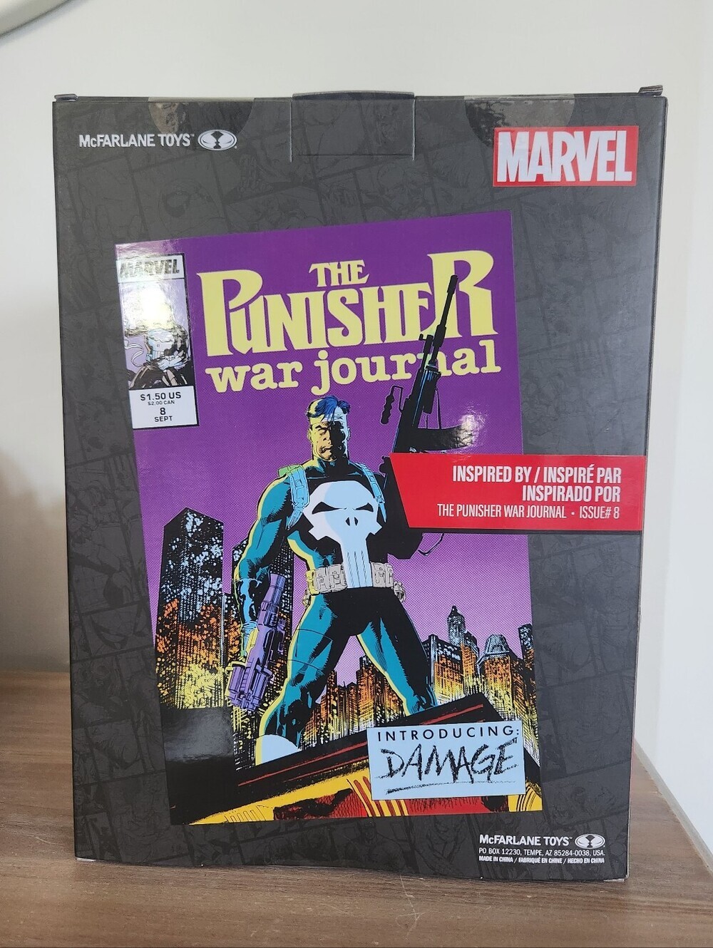 Marvel McFarlane Toys The Punisher War Journal #8 1:6 Scale Figure NIB NWT - Picture 3 of 14